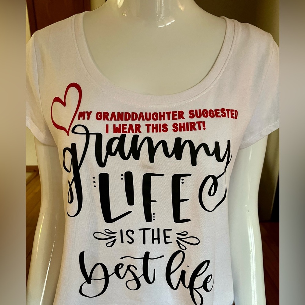 White Graphic Tee